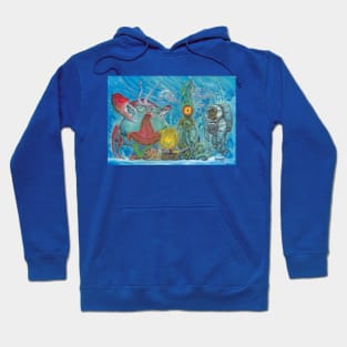 Spongerobert Strangepants and Friends Hoodie